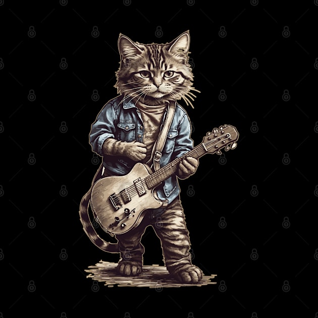 Rock and Roll Cat by BaliChili