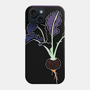 Extraterrestrial turnip plant Phone Case