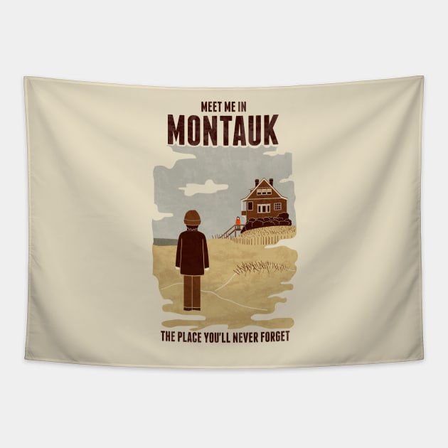 Montauk Tapestry by HandsOffMyDinosaur