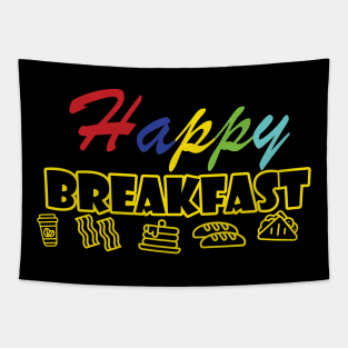 Happy Breakfast Tapestry