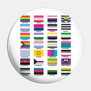 LGBT FLAGS Pin