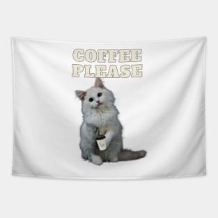 Coffee Give Me Power Tapestry