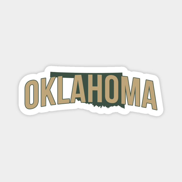 oklahoma Magnet by Novel_Designs