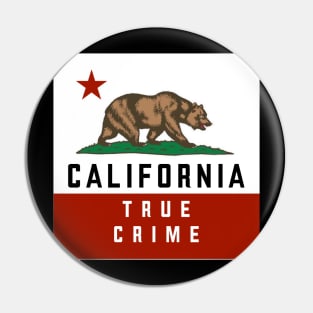 California True Crime Logo Pin
