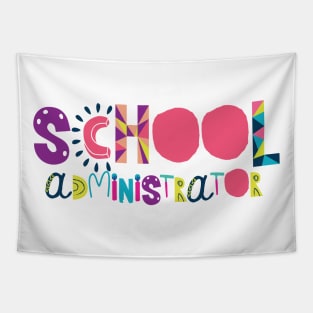 Cute School Administrator Gift Idea Back to School Tapestry