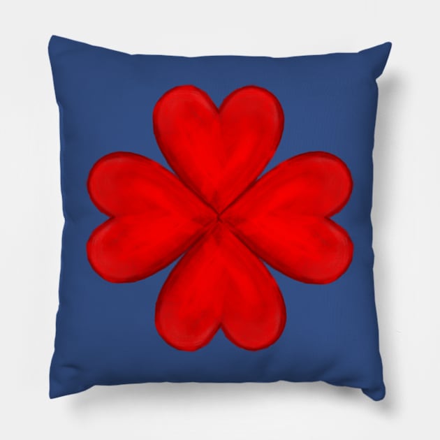 I find the fortune of love Pillow by ovidiuboc