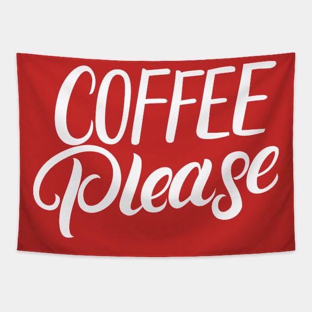 Coffee Please Tapestry by creativeteez