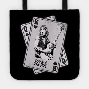 Retro Randy Rhoads 80s Card Style Tote