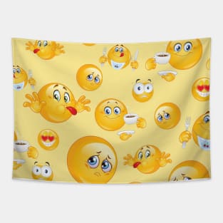 emoji pattern 2 Tapestry