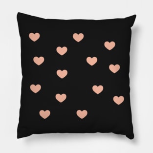 Pastel Pink Hearts Sticker Pack Pillow