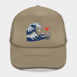 The Great Wave of Samoyed Hat