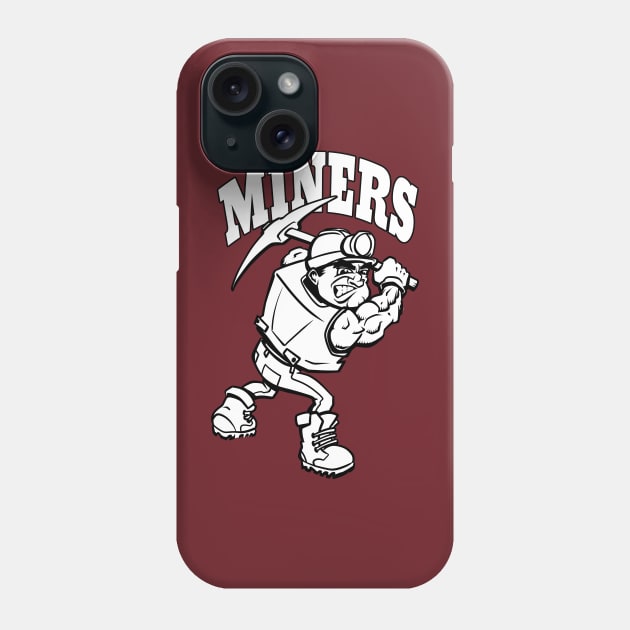 Miner Mascot Phone Case by Generic Mascots