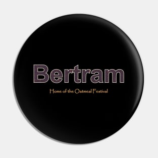 Bertram Grunge Text Pin