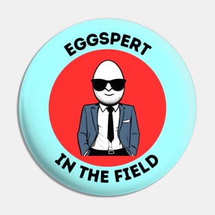 Eggspert In The Field | Egg Pun Pin