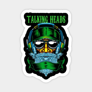 TALKING HEADS BAND MERCHANDISE Magnet