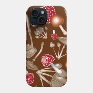 Mushroom Pattern Phone Case