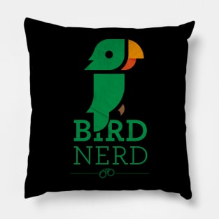 Bird nerd t-shirt, Bird watching tee shirt, birding geek Pillow