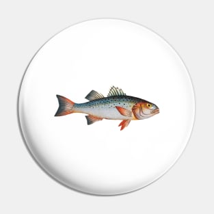 My Lucky Fishing Costume - Freshwater Fish Bass Pin