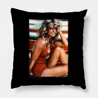 70s Farrah hot Pillow