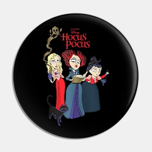 HOCUS POCUS Sanderson Sisters Witch Pin