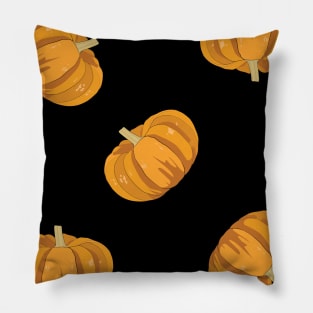 Pattern : Orange Pumpkins Pillow