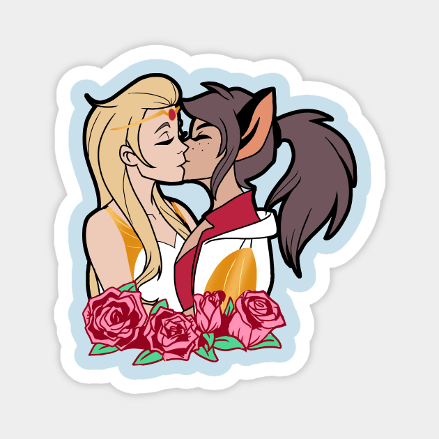 Catradora Magnet by SophieScruggs