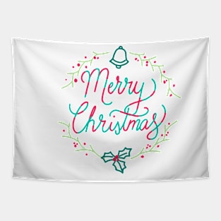 Merry Christmas Tapestry