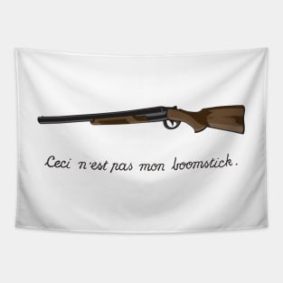 This is Not My Boomstick Tapestry