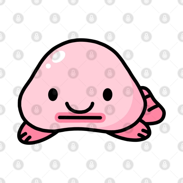 Blobfish by littlemandyart