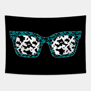 Cool Sunglasses Animal Cow Print Cow Pattern Tapestry