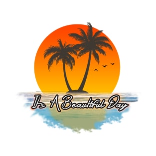 Tropical Summer Vacation - Tropical Island Vibes T-Shirt