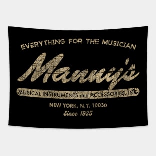 mannys music store Tapestry