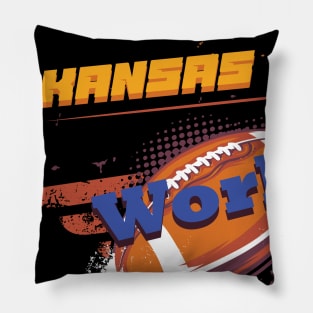 kansas city world championships t-shirt Pillow