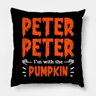 Peter Pumpkin Eater Costume Halloween Splash Pillow