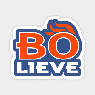 BO-lieve, Bo Nix Denver Football design Magnet