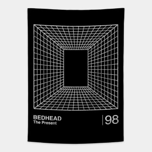 Bedhead // Minimalist Graphic Artwork Design Tapestry