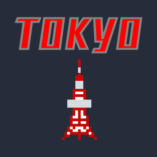 TOKYO×pixel art T-Shirt