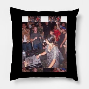 The Zucc parties hard Graphic Pillow