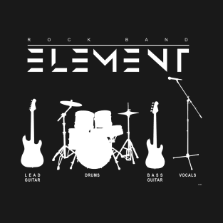 Rock Band Element Music Group Festival T-Shirt