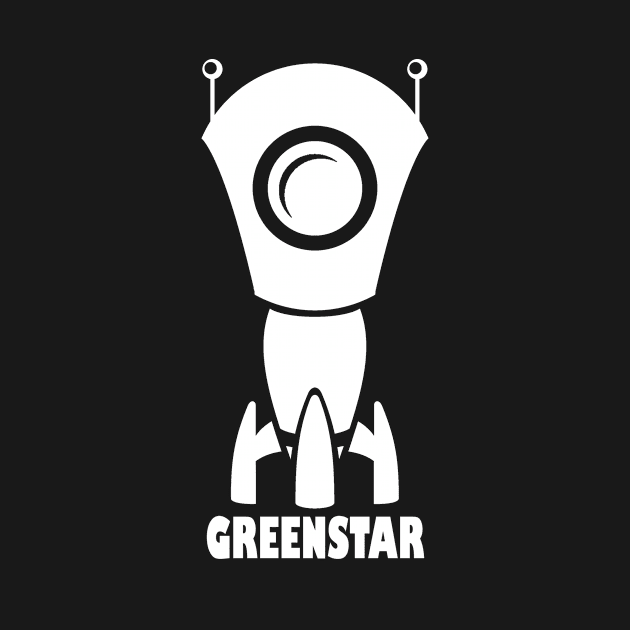 Greenstar Logo in White by SimonC