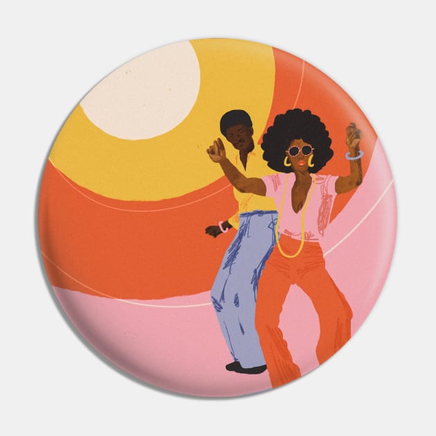 Disco Pin by Gigi Rosado