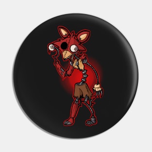 Invader Foxy Pin