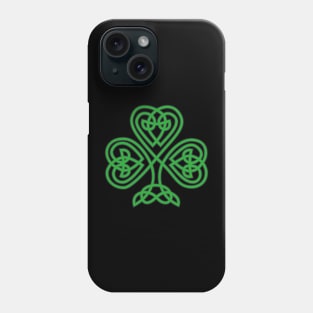 Celtic Knot Shamrock Phone Case