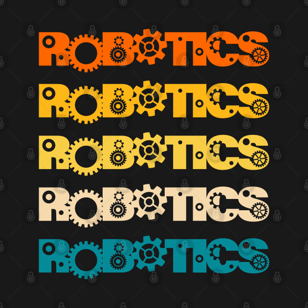 Robotics Robot Machine Science Retro by GreenCraft