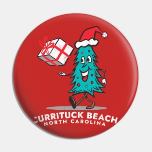 Currituck Beach, NC Vacationing Christmas Tree Pin