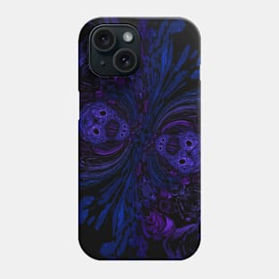 Purple Insect Butterfly Goth Phone Case