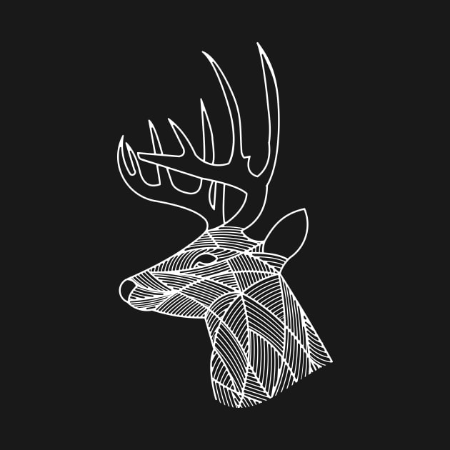 Deer Head by Skilline