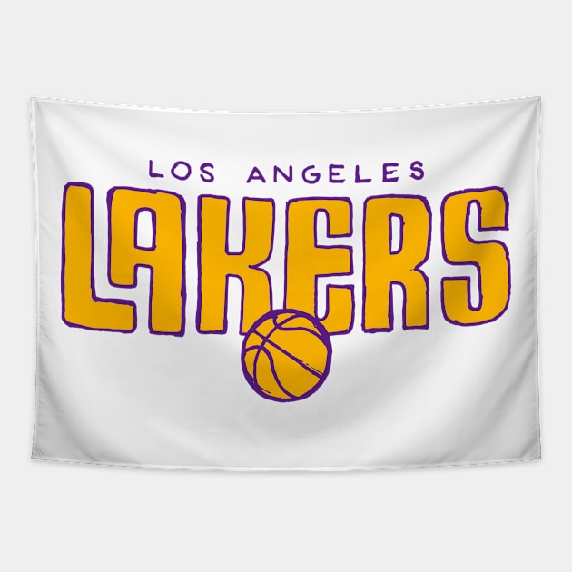 L.A Lakeeers 06 Tapestry by Very Simple Graph