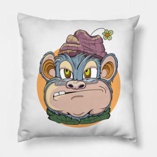 Monkey face Pillow