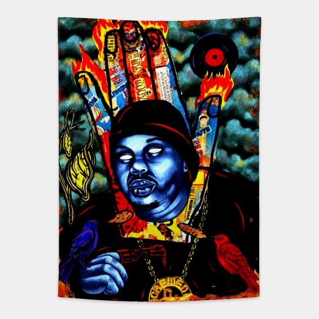 DJSCRWpic Tapestry by undergroundART